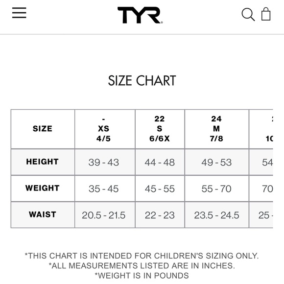 Girls TYR Competition Swimsuit- size 6/6x - Picture 5 of 6